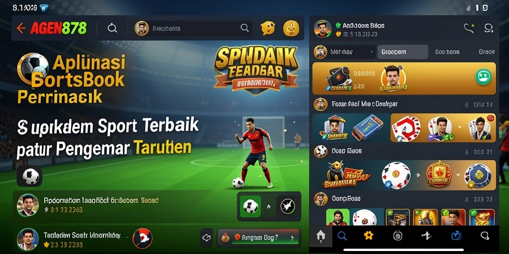 Screenshot utama AGEN878 menampilkan antarmuka taruhan yang menarik.