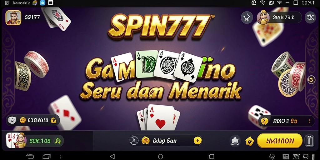 Tampilan seru gameplay SPIN777 yang penuh aksi dan strategi.